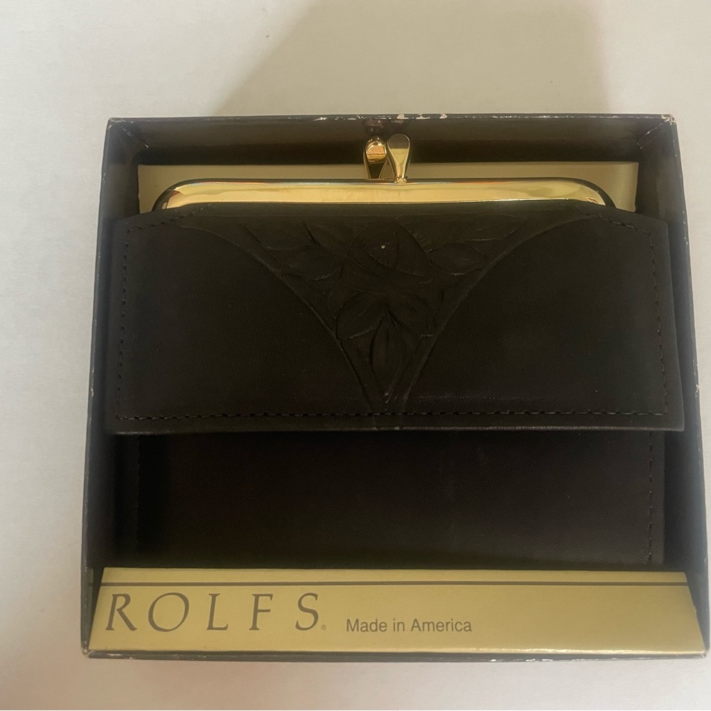 Rolf’s leather cowhide wallet